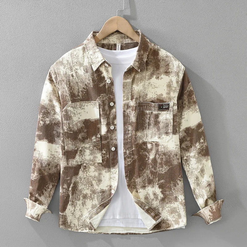 Aren Vintage Print Shirt