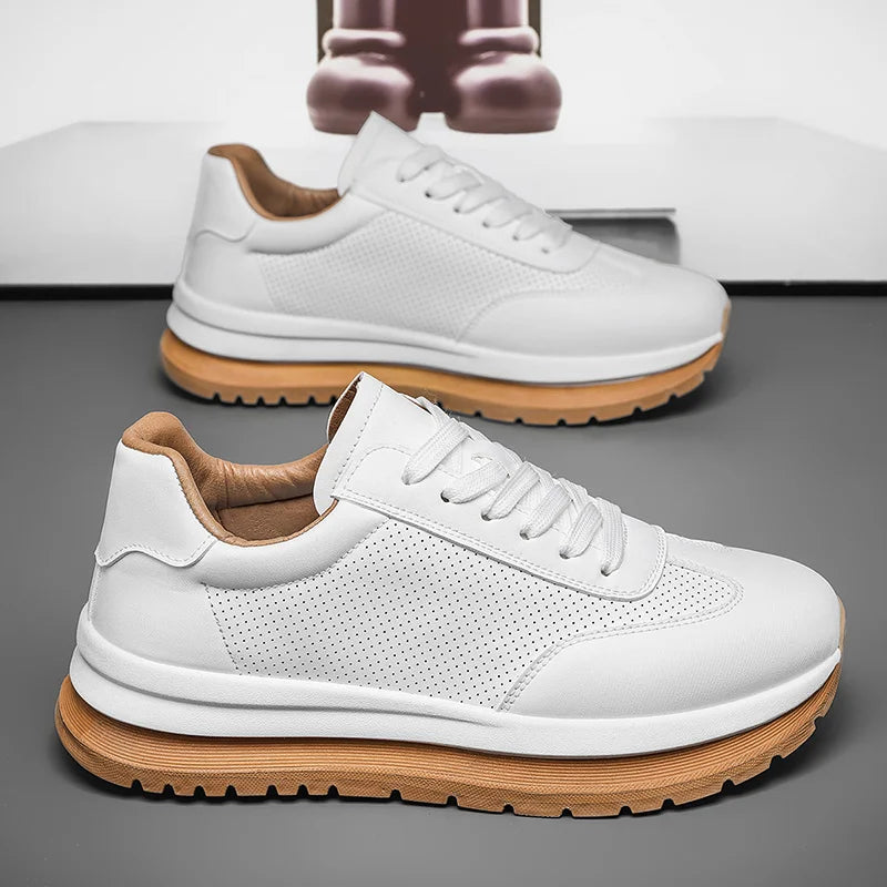 Jayden High-Top Leather Sneakers