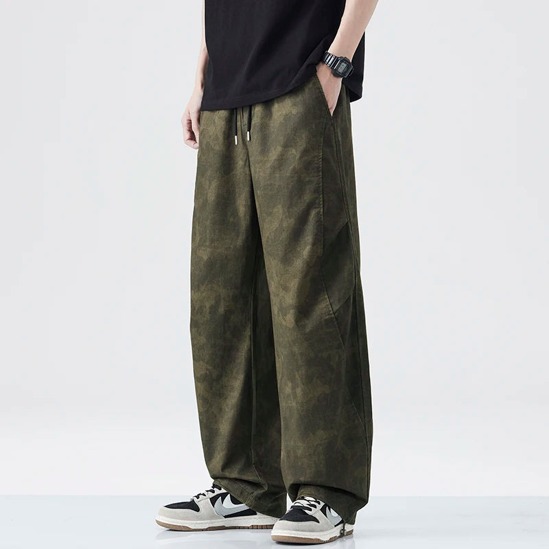 Luca Cotton Cropped Pants – Baggy Fit