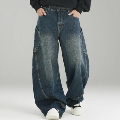 Jace Utility Pocket Baggy Jeans