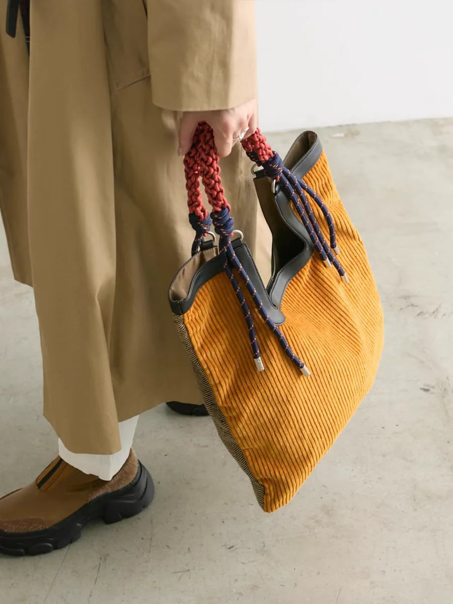 Clara Corduroy Tote