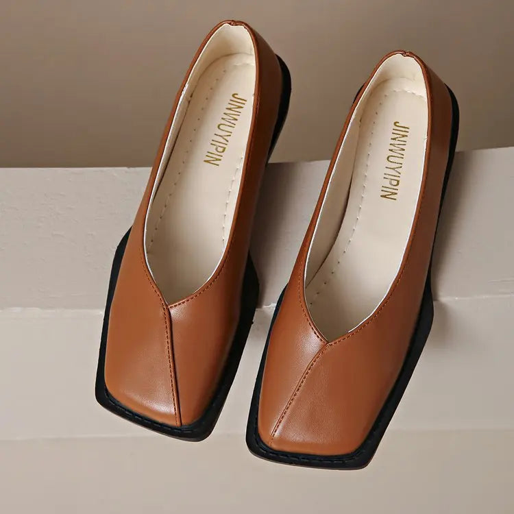 Camille Square Pump