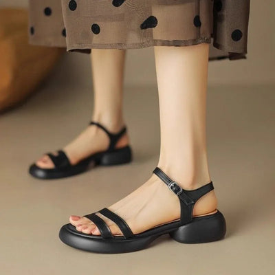Allegra Platform Slingback Sandals – Women’s Open-Toe Summer Shoes