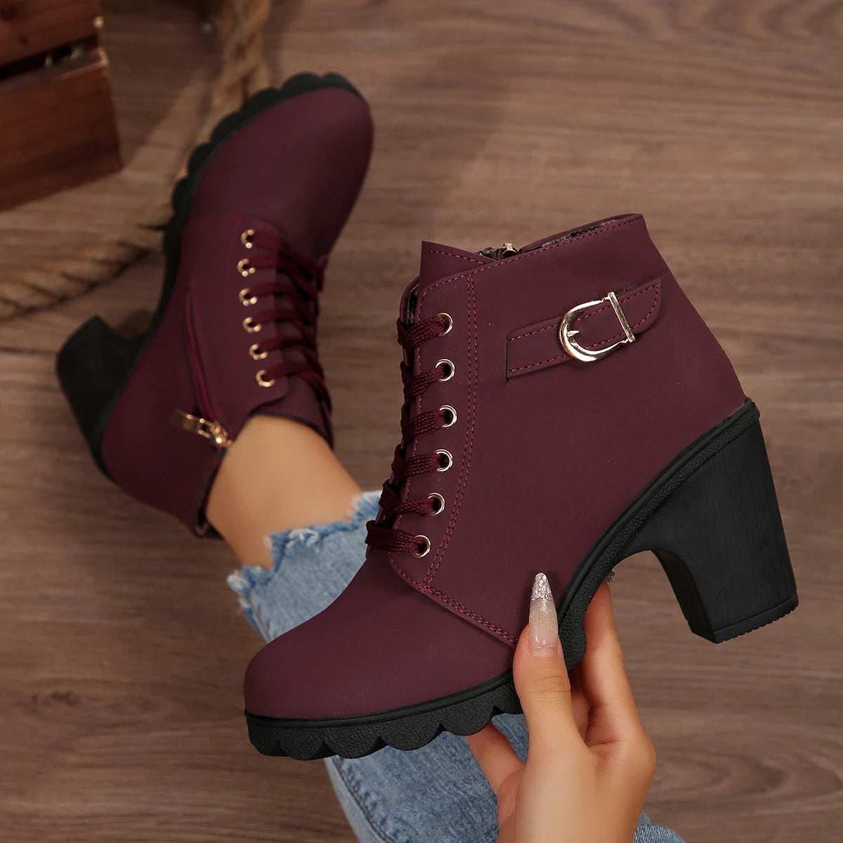 Nora Slip-On Ankle Boots