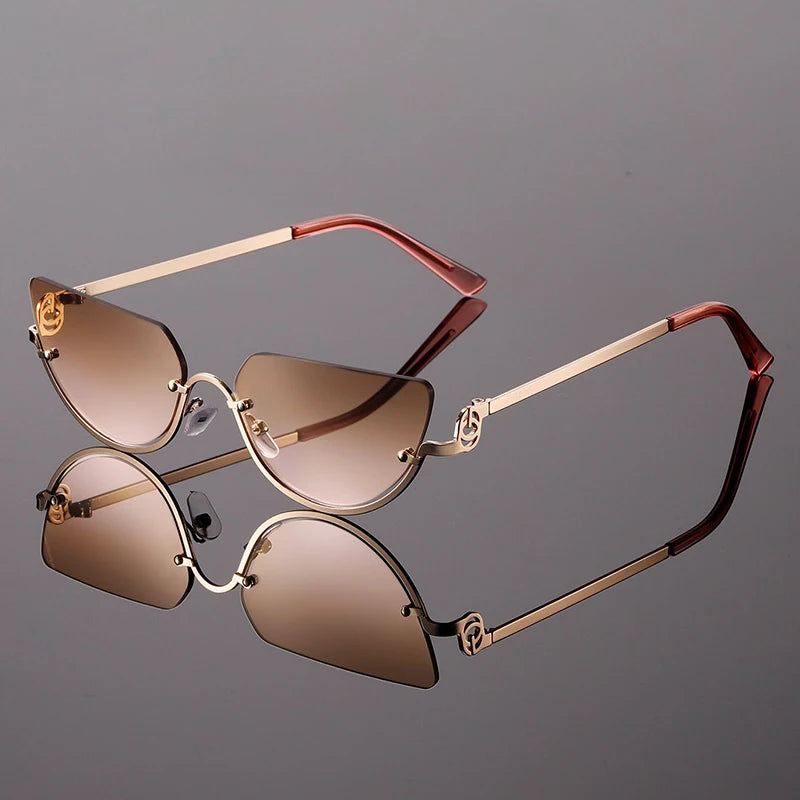 Retro Oval Sunglasses