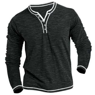 Milo V-Neck Henley