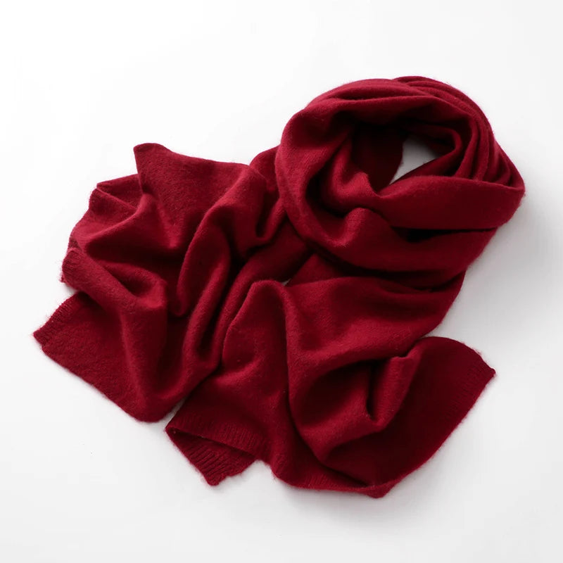 Marcella Cashmere Scarf – Soft Knit Winter Wrap