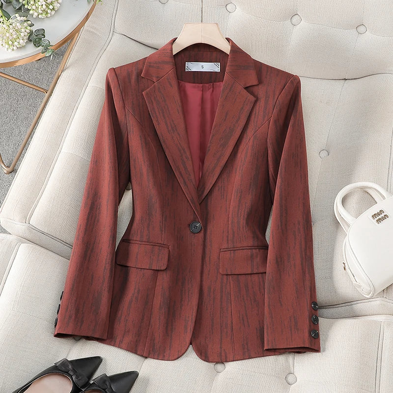 Irene Striped Blazer