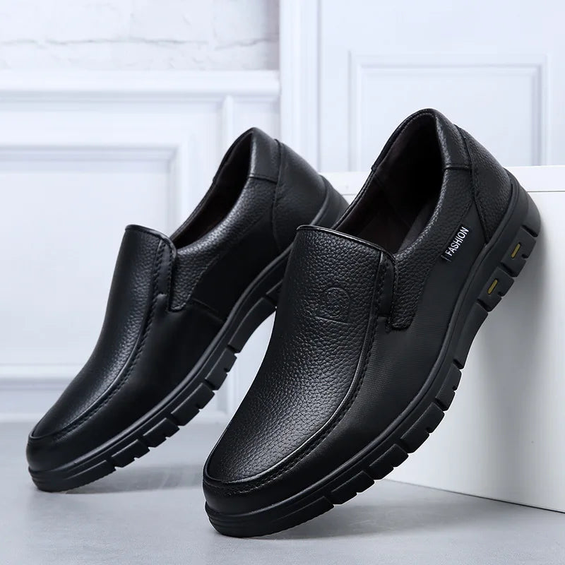 Rohan Slip-On Leather Shoes