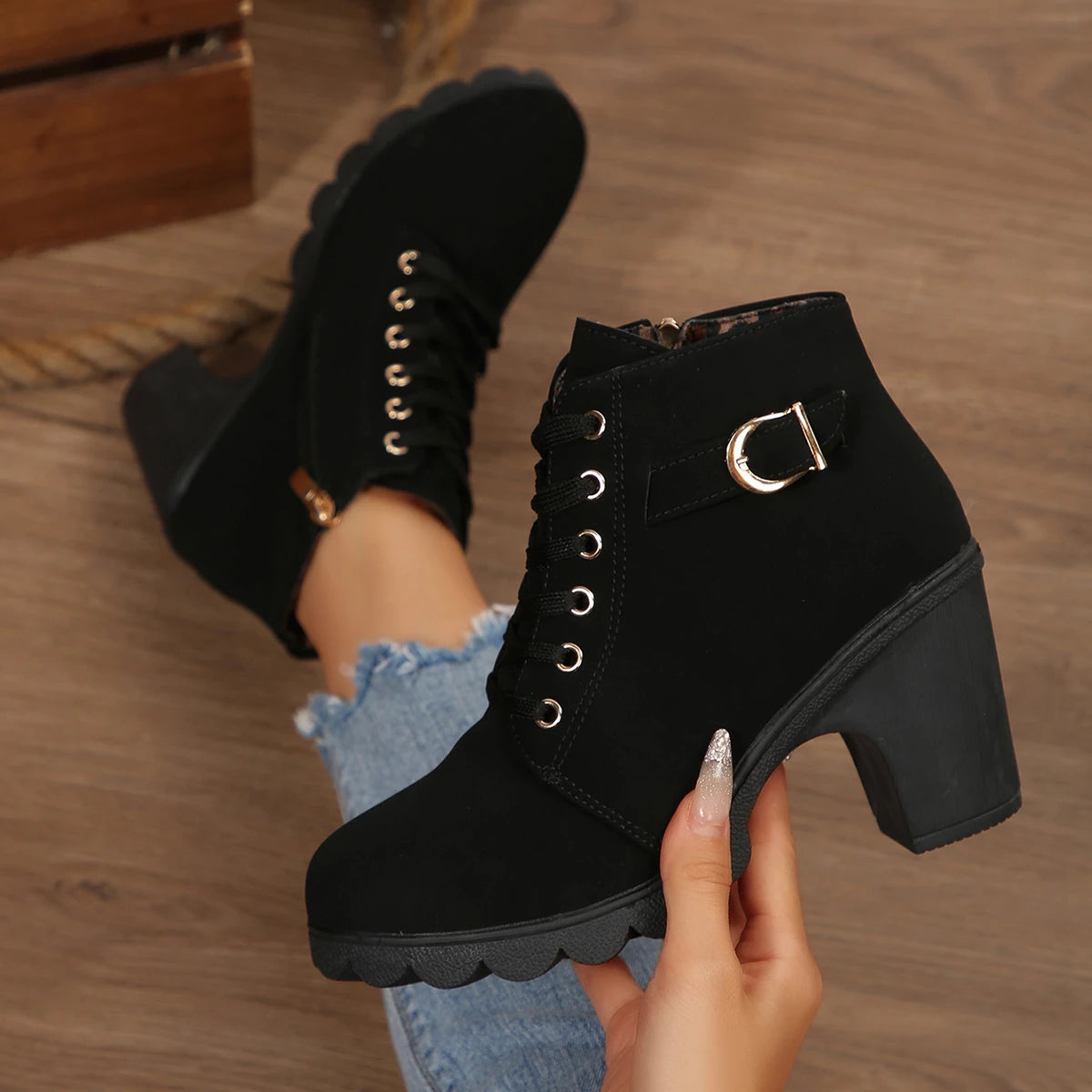 Nora Slip-On Ankle Boots