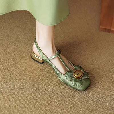 Lina Flower Heels