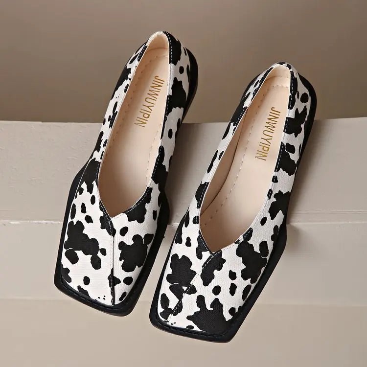 Camille Square Pump