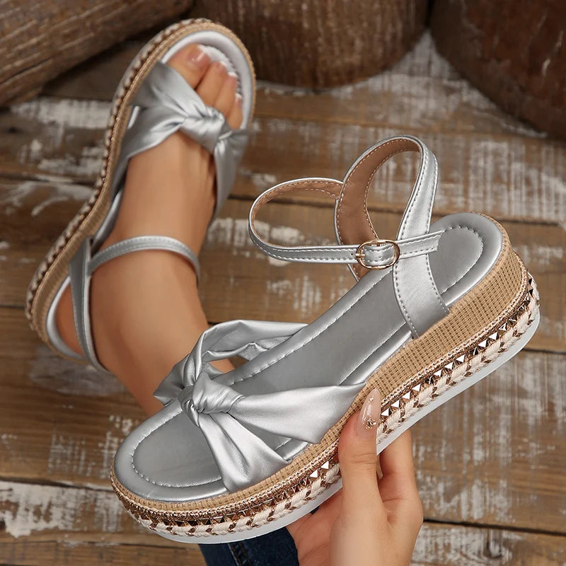 Serena Boho Wedge Sandals