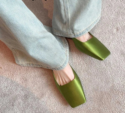 Lisa  Satin Mules