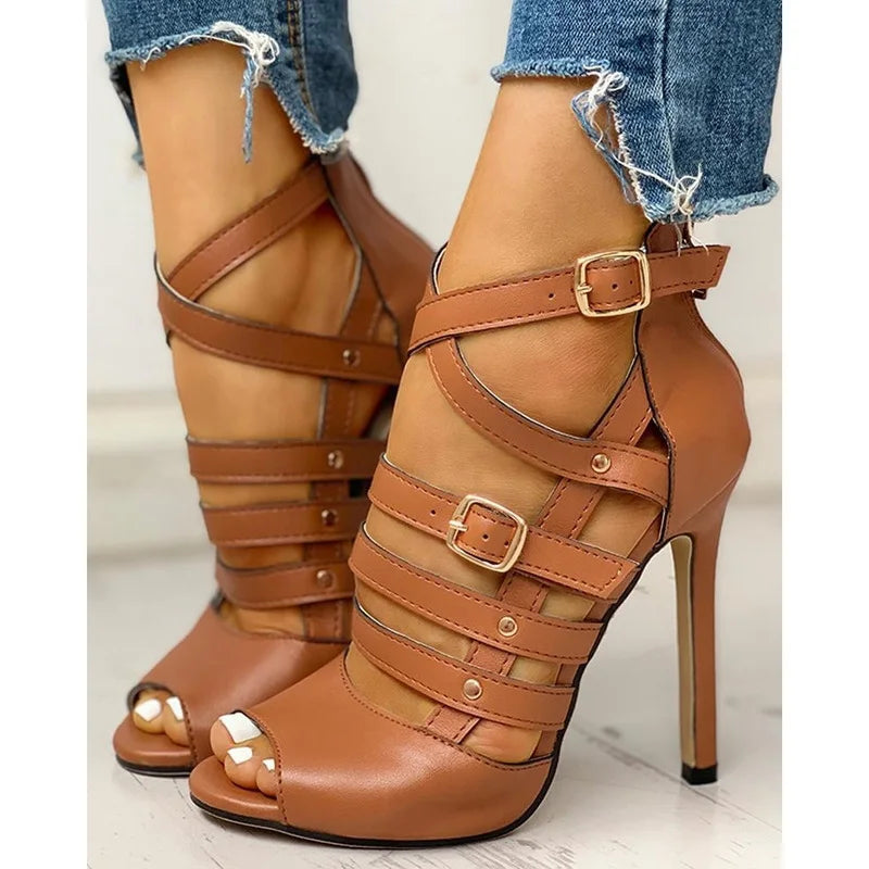 Sienna Strap Heel