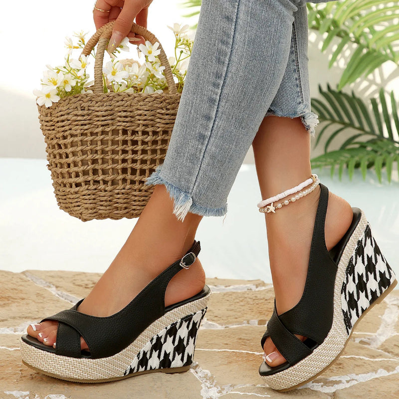 Bella Wedges Sandals