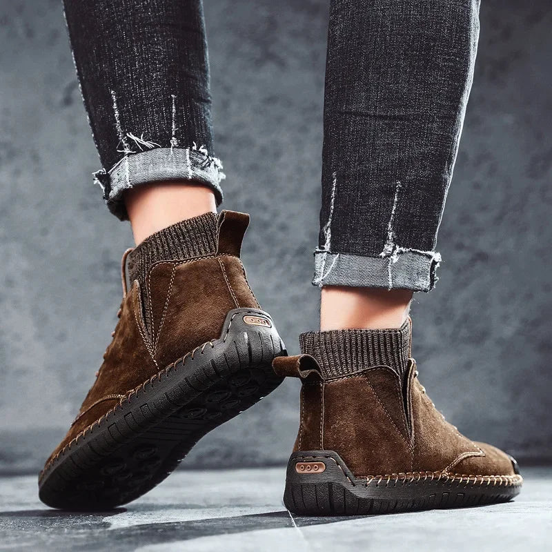 Luca Suede Mid-Top Boots
