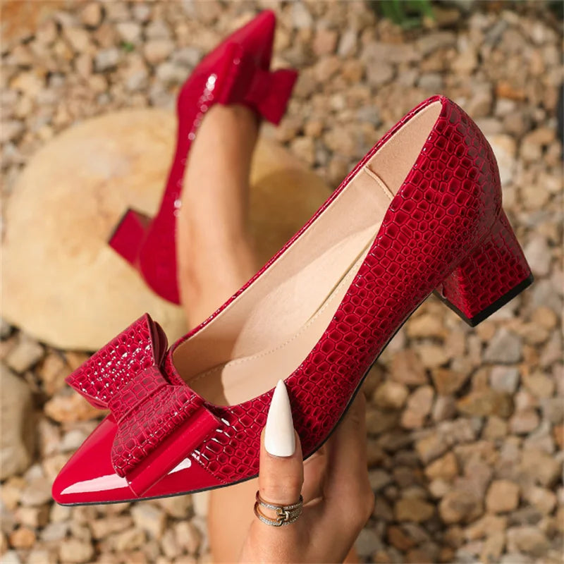Sofia Patent Leather Pumps