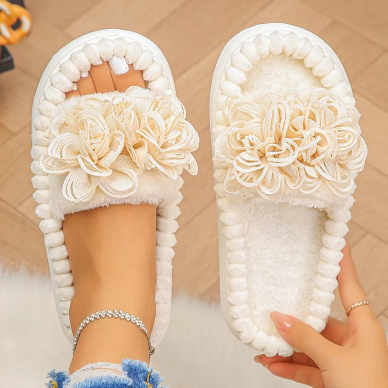 Fiore Plush Slides