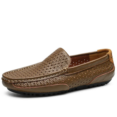 Enzo Italian Woven Loafers