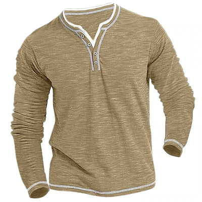 Milo V-Neck Henley