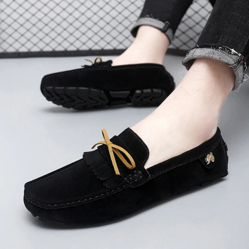 Nathan Suede Flat Shoes