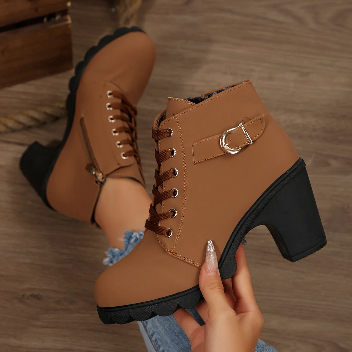 Nora Slip-On Ankle Boots