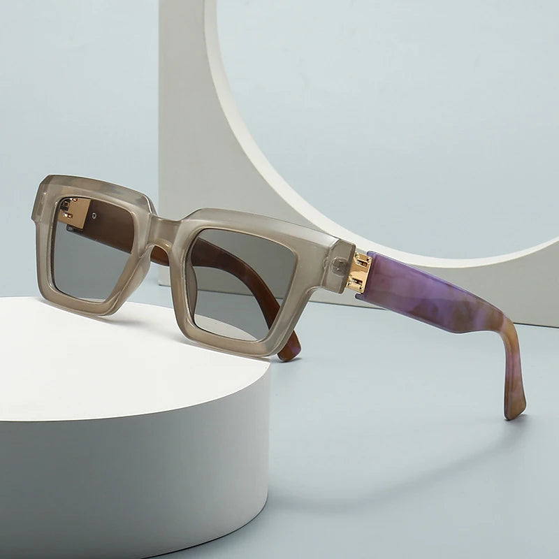 Vera Square Sunglasses – Candy Color Gradient Lenses