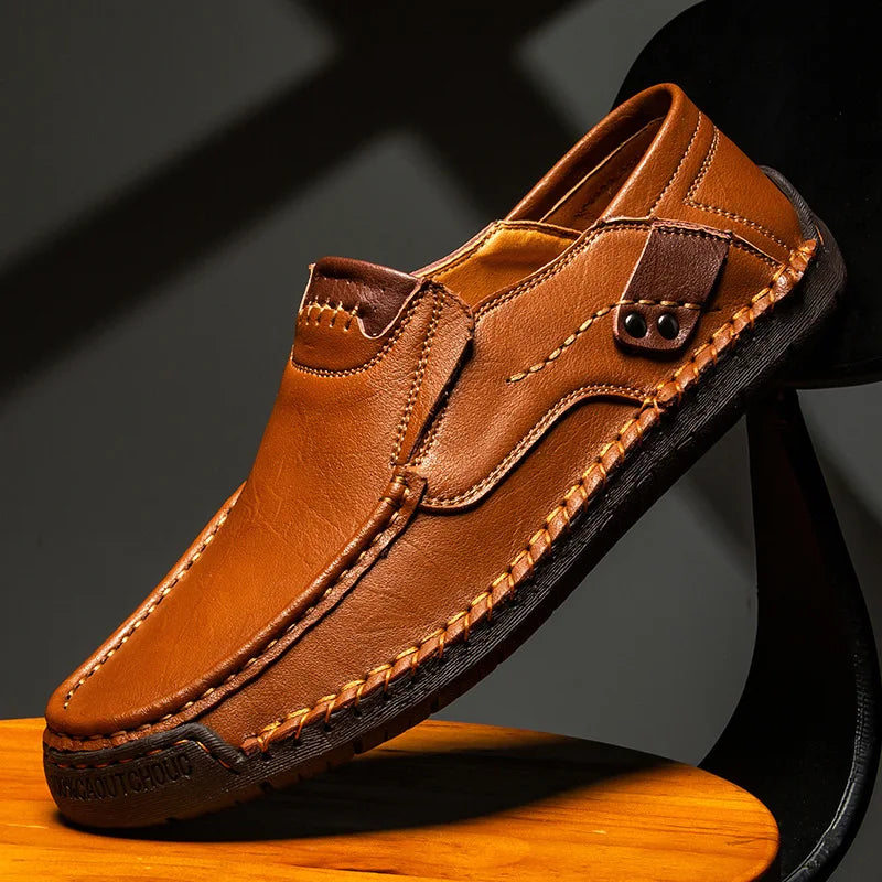 Edo Cow Leather Loafers