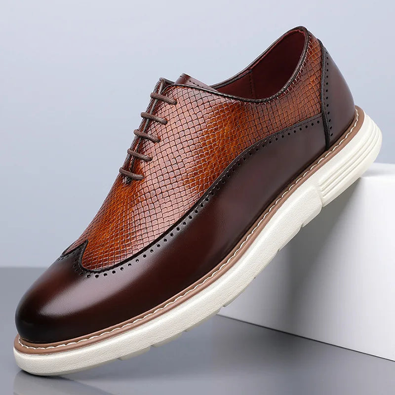 The Belmont Leather Oxford