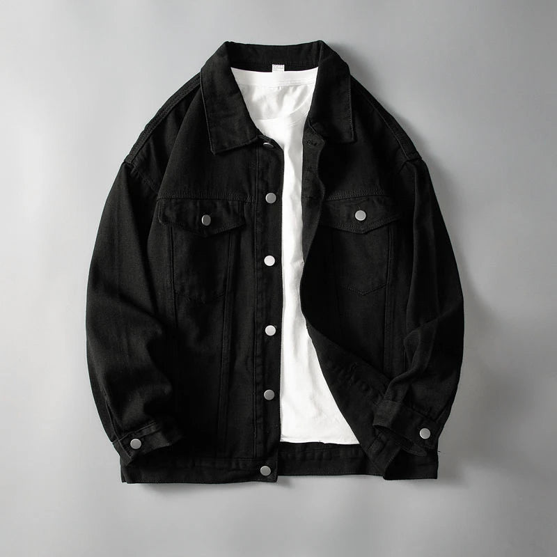 Mason Cotton Denim Hooded Jacket