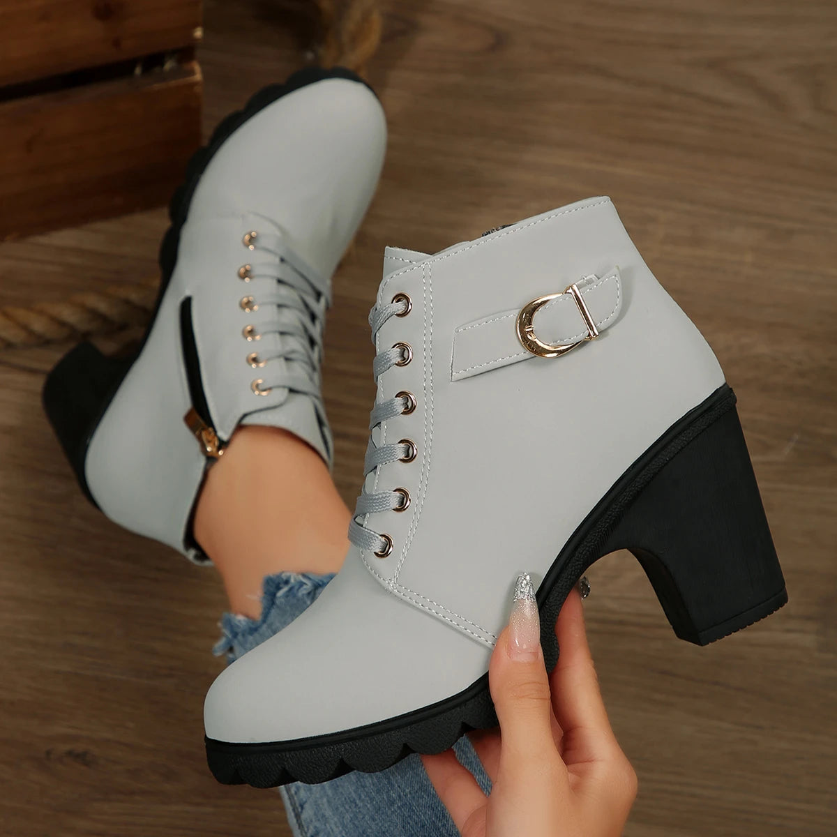 Nora Slip-On Ankle Boots