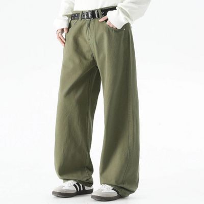 Juno Wide-Leg Cotton Pants