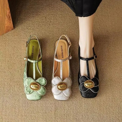 Lina Flower Heels