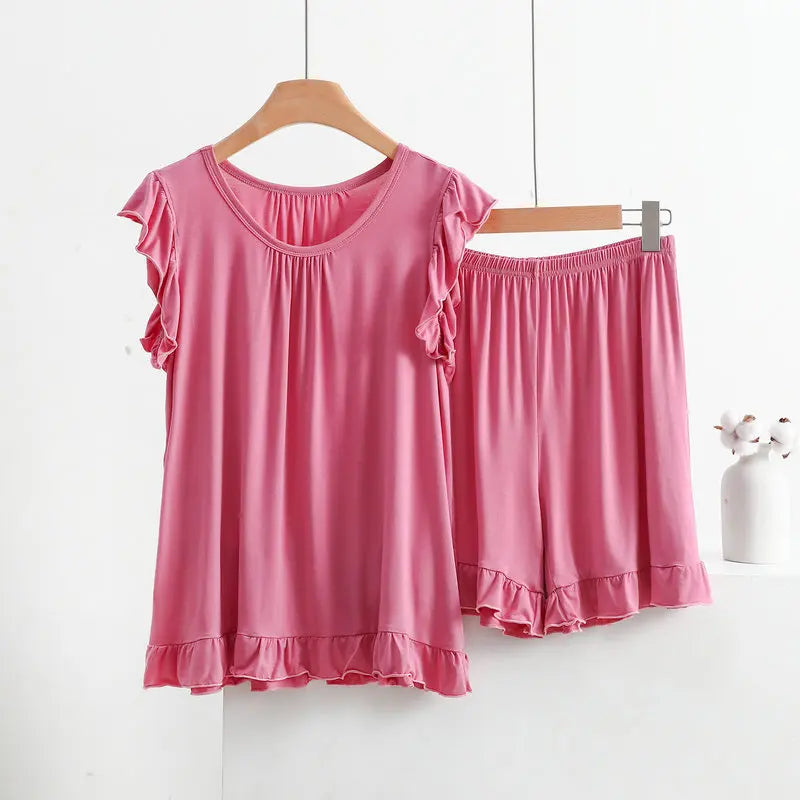 Lily Ruffle Lounge Set