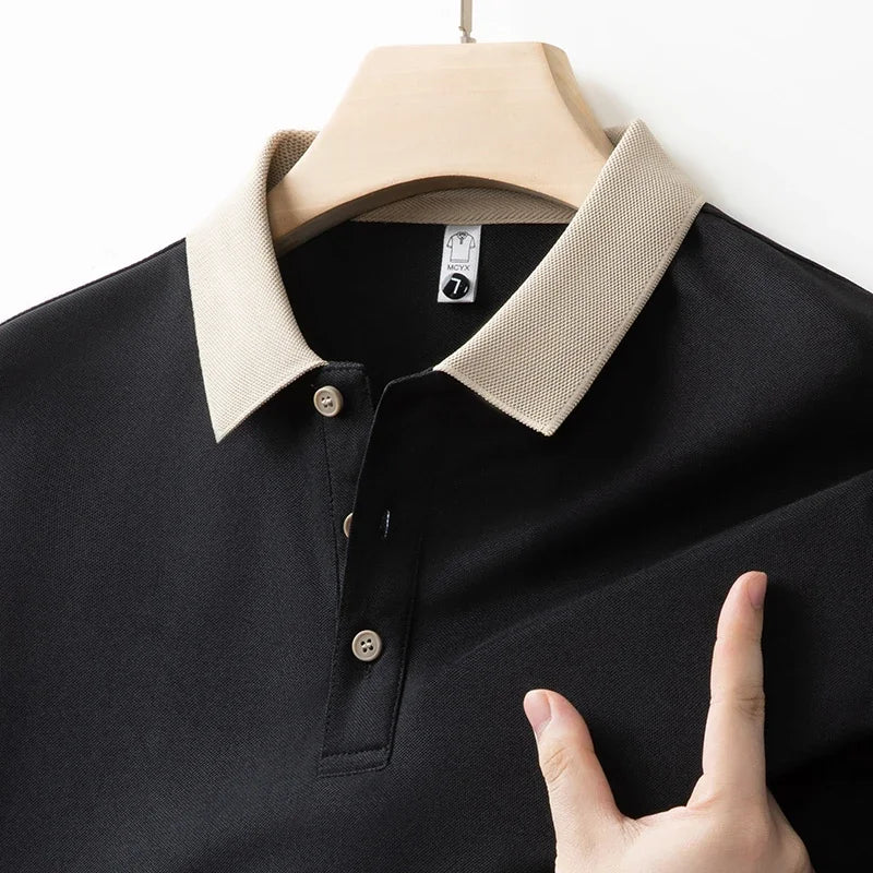 Nolan Contrast Collar Polo
