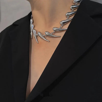 Axel Wolf Tooth Choker