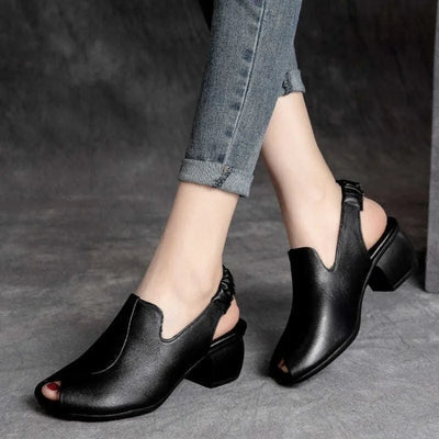 Linda Leather Sandals