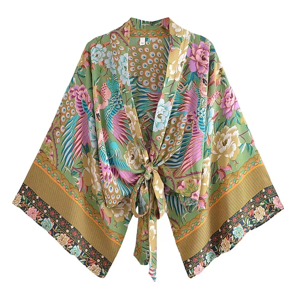 Floral Kimono Blouse