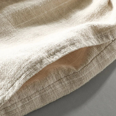 Theo Linen Shorts - Men's Relaxed Fit with Drawstring Waist