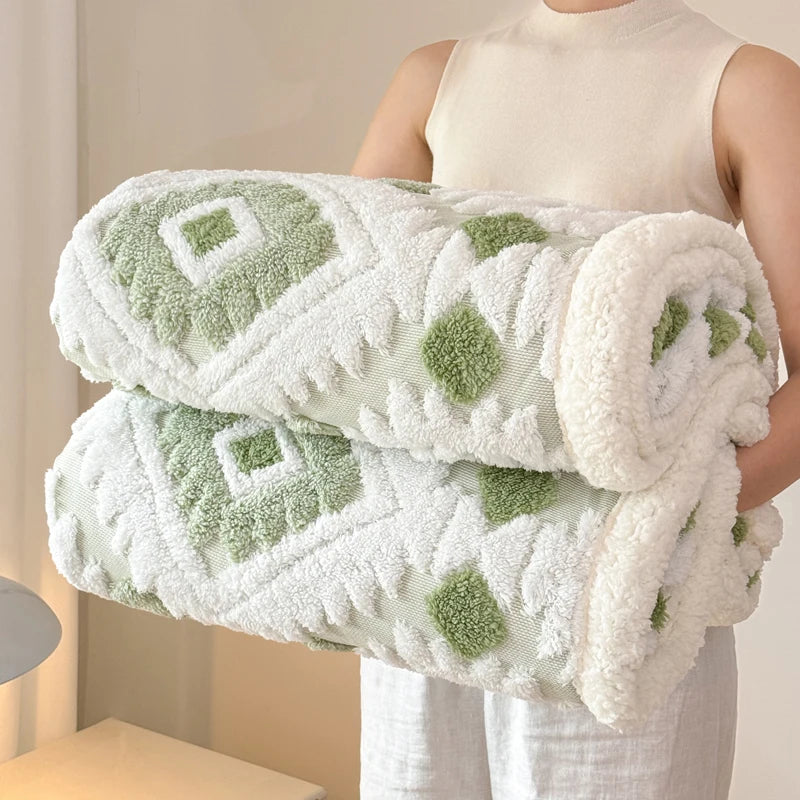 Elena Nordic Textured Blanket