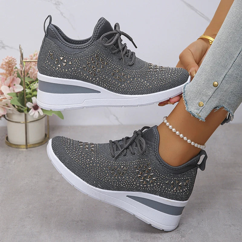 Luma Rhinestone Sneakers