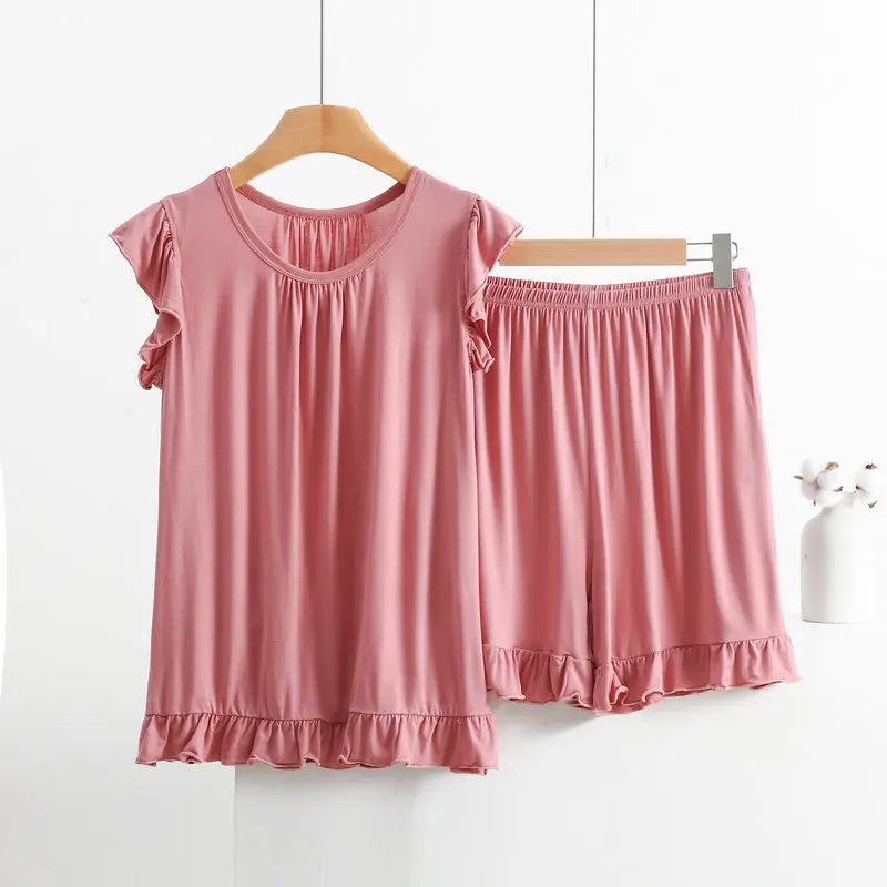 Lily Ruffle Lounge Set