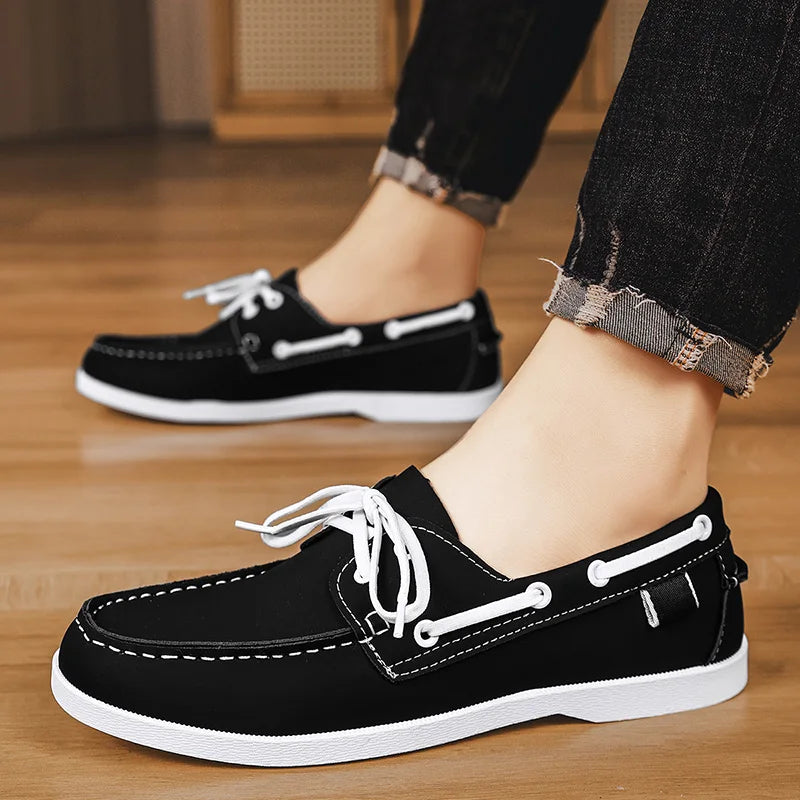 Liam Orthopedic Leather Moccasins