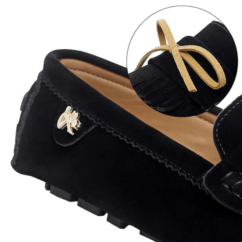 Nathan Suede Flat Shoes