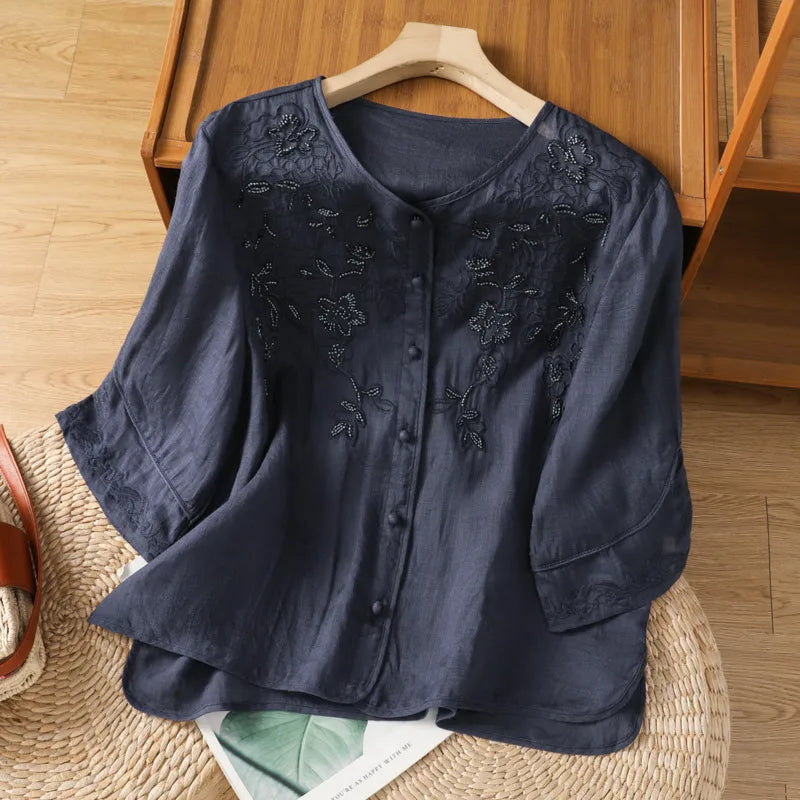 Lucia Embroidered Shirt