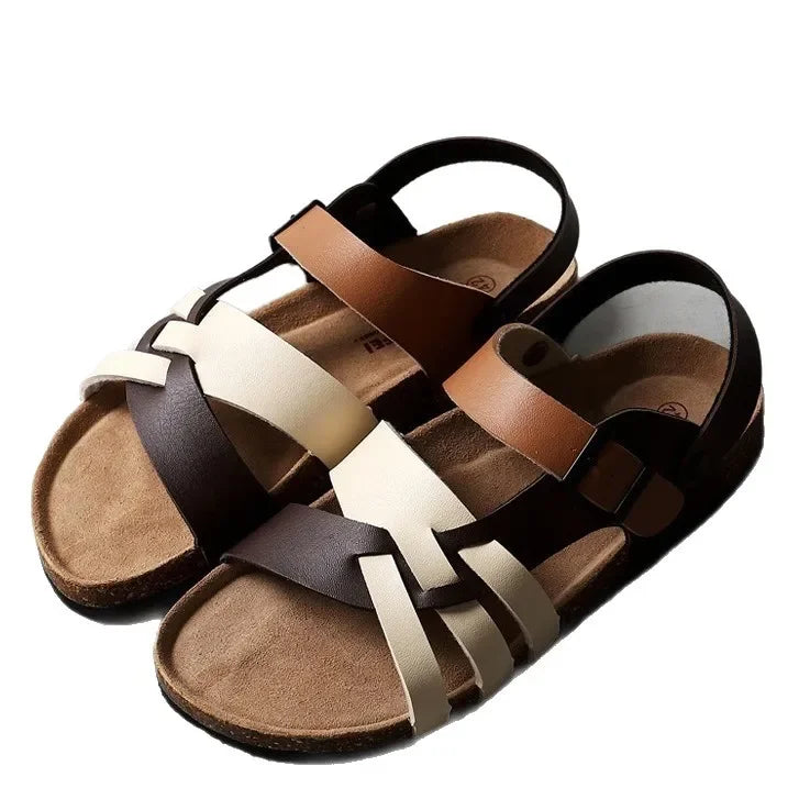 Sophia Cork Orthopedic Sandals – Women’s Dual-Wear Slip-Ons