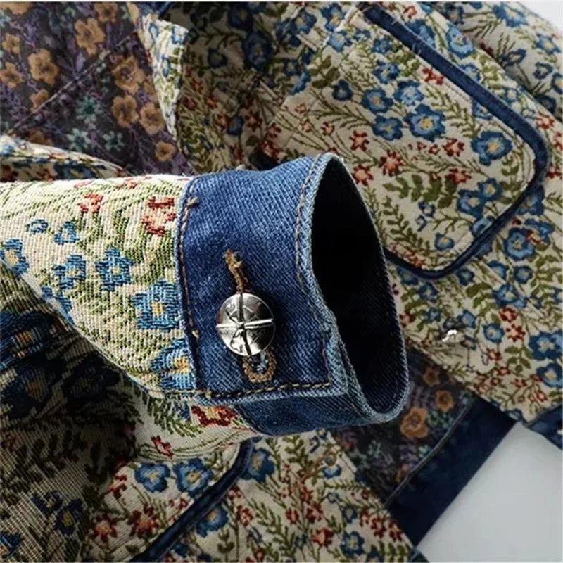 Ivy Jacquard Denim Jacket