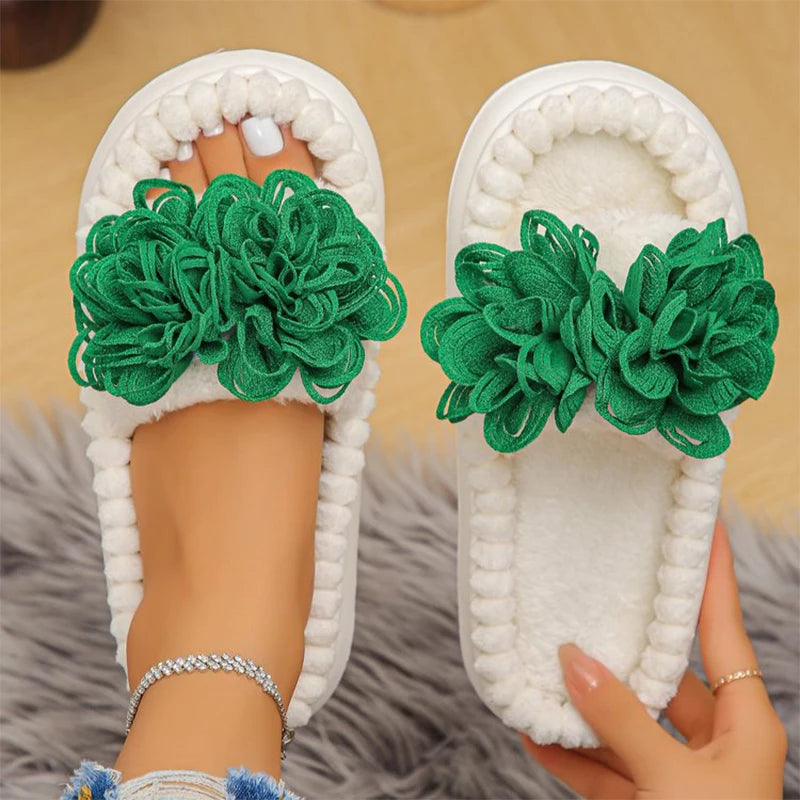 Fiore Plush Slides