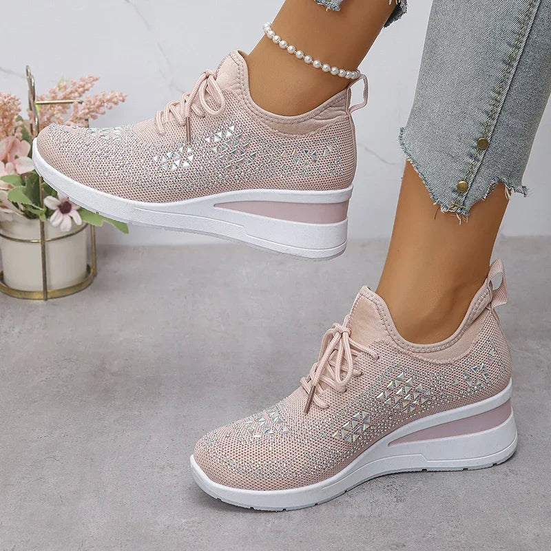 Luma Rhinestone Sneakers